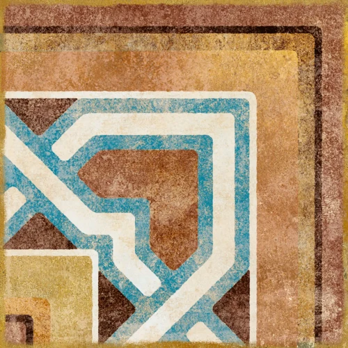 Przejdź do produktu Ragno Epoca Ocra Decoro Angolo 13,8x13,8cm