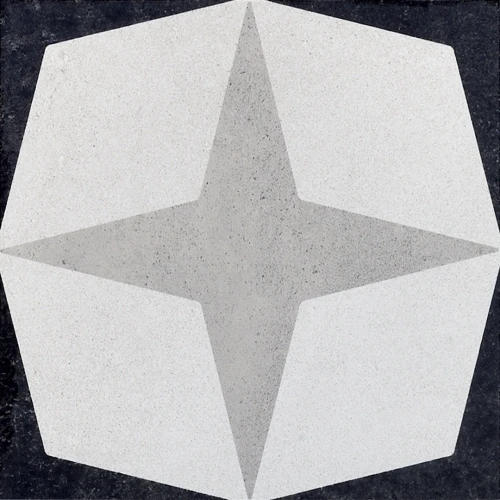 Przejdź do produktu Fioranese Cementine Black &white 1 20x20 cm naturale rekt./CBW20C1