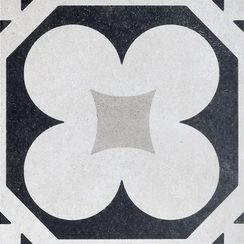 Przejdź do produktu Fioranese Cementine Black &white 4 20x20 cm naturale rekt./CBW20C4