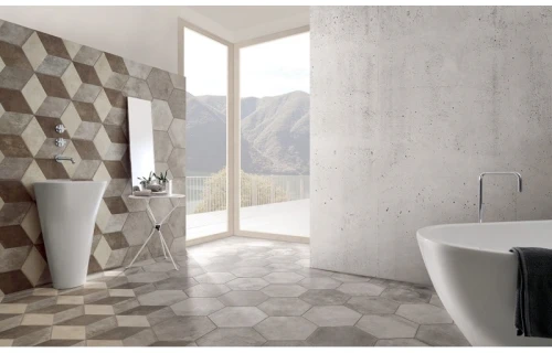 Przejdź do produktu Fioranese Heritage Grey Exagona 34,5X40 /HE203EX