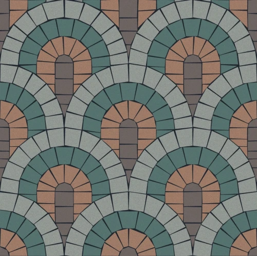 Przejdź do produktu Abk Wide&Style Pavé Brown Naturale 90x90 cm Rekt.