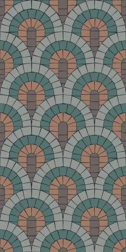 Przejdź do produktu Abk Wide&Style Pavé Brown Naturale 120x280 cm Rekt.