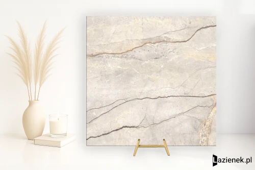 Przejdź do produktu Marazzi Mystone Silver Root Beige mat 120x120 cm MPFJ - płytka rektyfikowana