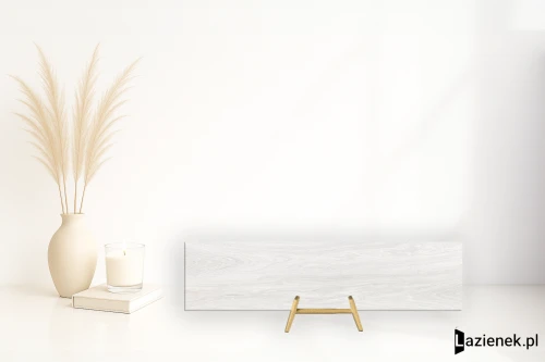 Przejdź do produktu Marazzi Oltre White mat 30x120 cm M9F8 - płytka rektyfikowana