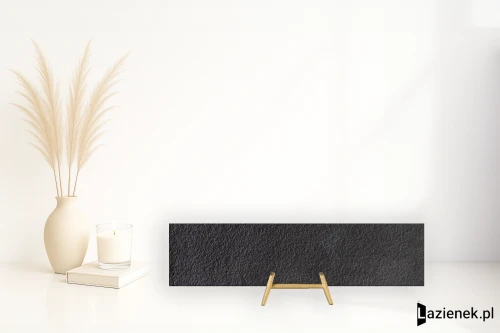 Przejdź do produktu Marazzi Sistemn Nero struktura 10x60 cm M84J - płytka rektyfikowana