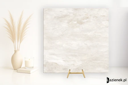 Florim Ardoise Blanc naturalna 120x120 - płytka imitująca kamień
