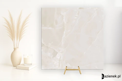Przejdź do produktu Florim Eccentric Luxe Cloudy White błyszcząca 120x120 cm 778829 - płytka rektyfikowana