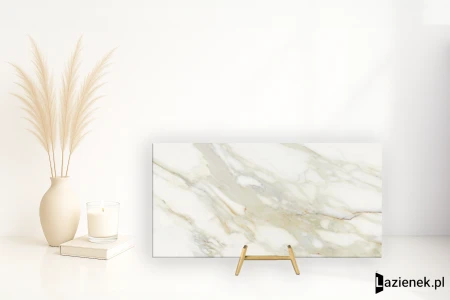 Florim Etoile Creme błyszcząca 60x120 - płytka imitująca marmur