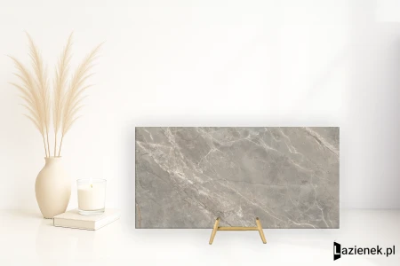 Florim Etoile Gris błyszcząca 60x120 - płytka imitująca marmur