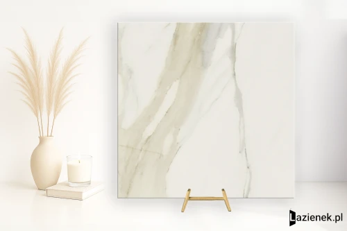 Przejdź do produktu Florim I Classici Calacatta Gold błyszcząca 80x80 cm 750704 - płytka rektyfikowana