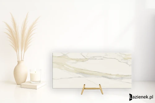 Przejdź do produktu Florim I Classici Calacatta Gold naturalna 120x280 cm 757834 - płytka rektyfikowana