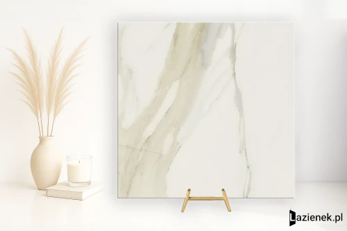 Przejdź do produktu Florim I Classici Calacatta Gold naturalna 160x160 cm 753291 - płytka rektyfikowana