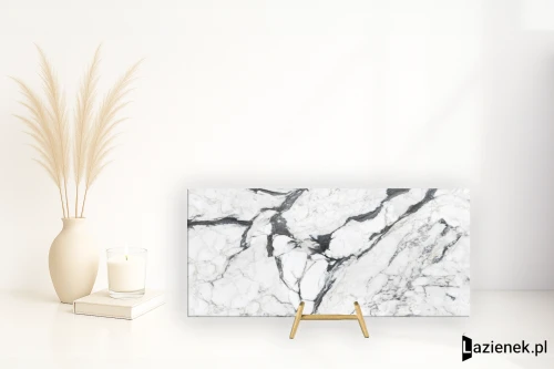 Przejdź do produktu Florim Les Bijoux Calacatta Altissimo błyszcząca 120x280 cm 765697 - płytka rektyfikowana