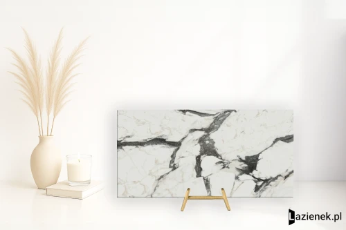 Przejdź do produktu Florim Les Bijoux Calacatta Altissimo błyszcząca 60x120 cm 766330 - płytka rektyfikowana