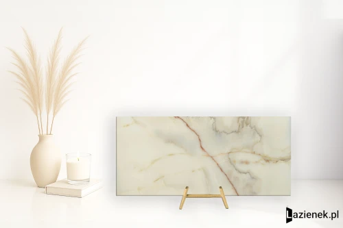 Przejdź do produktu Florim Les Bijoux Onyx Blanche błyszcząca 120x280 cm 765693 - płytka rektyfikowana