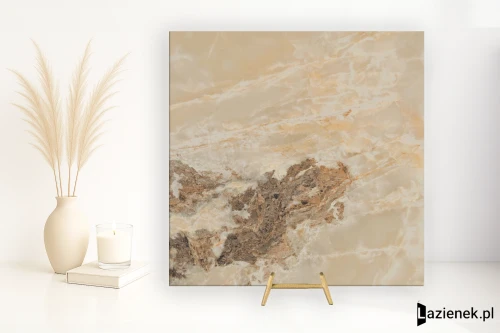 Przejdź do produktu Florim Onyx&More Golden Blend błyszcząca 60x60 cm 765485 - płytka rektyfikowana