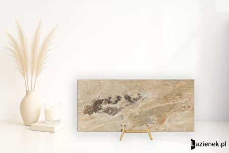 Florim Onyx&More Golden Blend satynowa 80x180 - płytka imitująca marmur