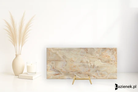 Florim Onyx&More Golden Onyx błyszcząca 80x180 - płytka imitująca marmur