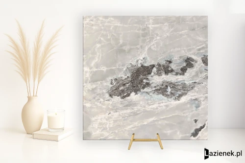 Przejdź do produktu Florim Onyx&More Silver Blend satynowa 120x120 cm 765923 - płytka rektyfikowana