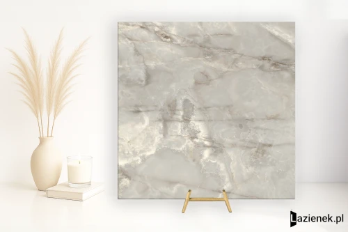 Przejdź do produktu Florim Onyx&More Silver Onyx błyszcząca 60x60 cm 765486 - płytka rektyfikowana