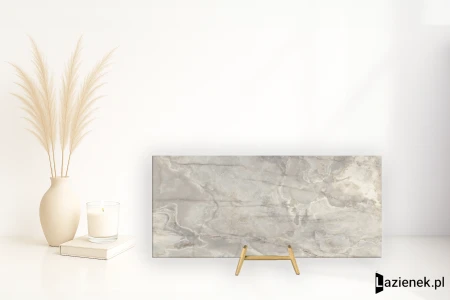 Florim Onyx&More Silver Onyx błyszcząca 80x180 - płytka imitująca marmur