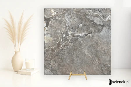 Florim Onyx&More Silver Porphyry strukturalna 120x120 - płytka imitująca marmur