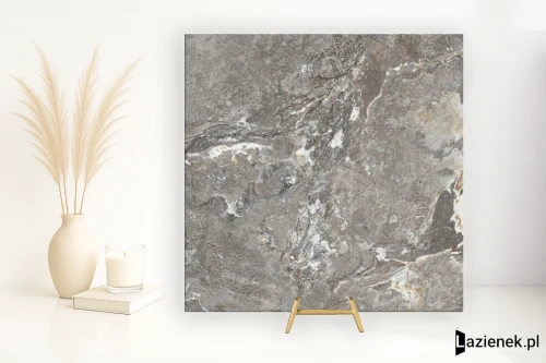 Przejdź do produktu Florim Onyx&More Silver Porphyry strukturalna 60x60 cm 765492 - płytka rektyfikowana