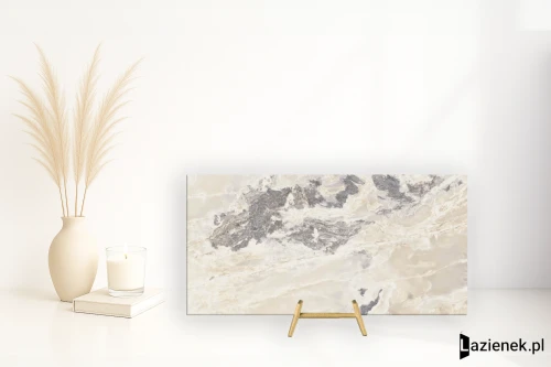 Przejdź do produktu Florim Onyx&More White Blend błyszcząca 60x120 cm 765466 - płytka rektyfikowana