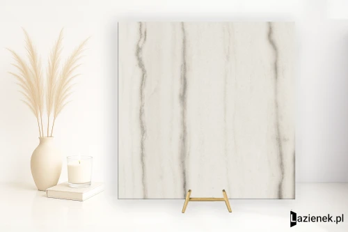 Przejdź do produktu Florim Prexious White Fantasy naturalna 60x60 cm 755861 - płytka rektyfikowana