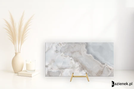 Florim Reves Bleu naturalna 60x120 - płytka imitująca marmur
