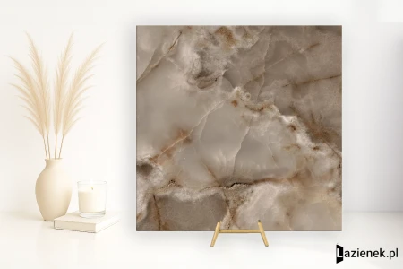 Florim Reves Choco naturalna 60x60 - płytka imitująca marmur