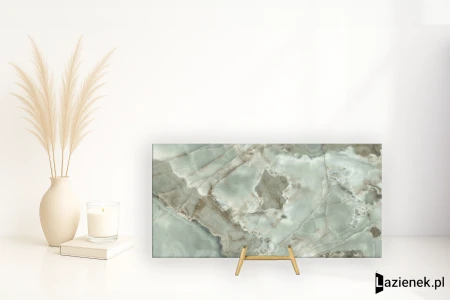 Florim Reves Jade błyszcząca 120x240 - płytka imitująca marmur