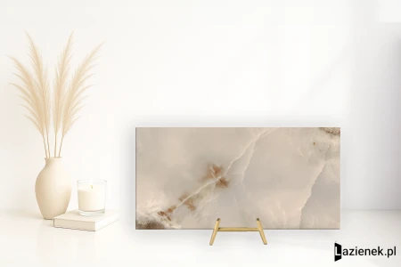 Florim Reves Noisette błyszcząca 30x60 - płytka imitująca marmur