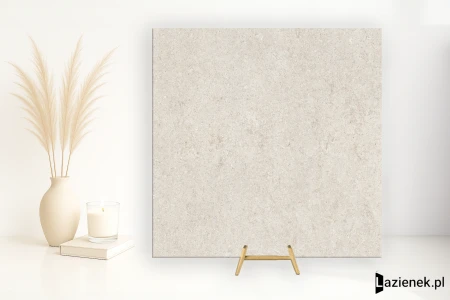 Florim Sensi White Fossil naturalna 80x80 - płytka imitująca kamień