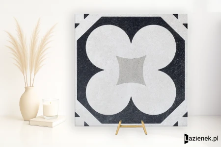 Fioranese Cementine Black&White B&W_Mix 20x20 -płytka nierektyfikowana - płytka imitująca kamień