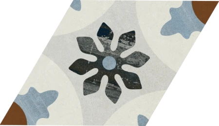Fioranese Cementine Bridge Cementina_4 42.9x49.5 -płytka nierektyfikowana - płytka dekoracyjna