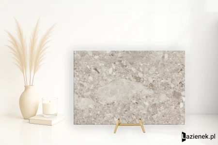 Fioranese Frammenta Grigio Chiaro antypoślizgowa 60.4x90.6 -płytka nierektyfikowana - płytka imitująca lastryko