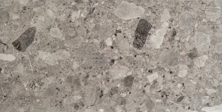 Fioranese Frammenta Grigio Scuro mocno 60.4x120.8 -płytka nierektyfikowana - płytka imitująca lastryko