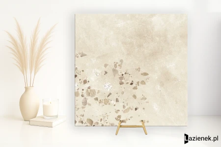 Fioranese I Cocci Siciliani Bianco antypoślizgowa 90x90 - płytka imitująca lastryko
