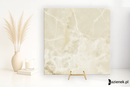 Fioranese Unica Crystal White 89x89 - płytka imitująca marmur