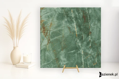 Przejdź do produktu Fioranese Marmorea Intensa Emerald Dream polerowana 30x30 cm -płytka rektyfikowana/ M5308LR