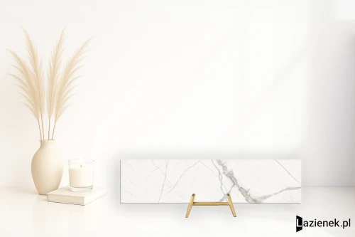 Przejdź do produktu Fioranese Marmorea Intensa Bianco Luce polerowana 7.3x30 cm -płytka nierektyfikowana/ M5731LR
