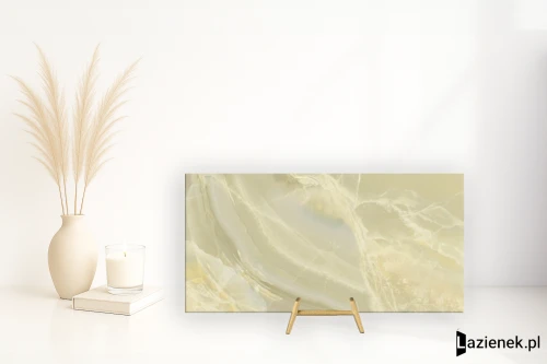 Przejdź do produktu Fioranese Unica Jade Green polerowana 74x148 cm -płytka rektyfikowana/ UI718LR