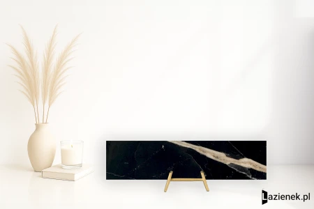 Fioranese Sound Of Marbles Nero Fondo 7.3x30 - płytka imitująca marmur