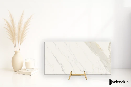 Przejdź do produktu Fioranese Marmorea Bianco Calacatta Effect polerowana 74x148 cm -płytka rektyfikowana/ MM712LR