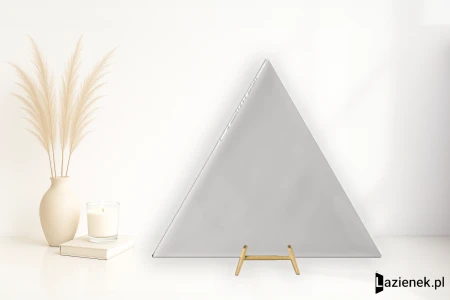 Quintessenza 3Lati Grigio Medio błyszcząca 13.2x11.4 - płytka imitująca beton