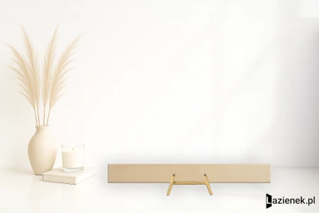 Quintessenza Colors Beige.02 błyszcząca 4x33.4 - płytka dekoracyjna