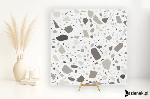 Przejdź do produktu Quintessenza Confetti Bianco.Beige matowa 18.6x18.6 cm gr. 8 mm - płytka rektyfikowana/CNF103M