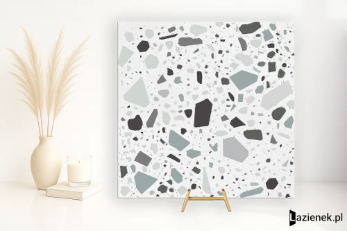 Przejdź do produktu Quintessenza Confetti Bianco.Grigio matowa 18.6x18.6 cm gr. 8 mm - płytka rektyfikowana/CNF101M