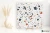 Quintessenza Confetti Bianco.Multicolor 18.6x18.6 - płytka imitująca kamień